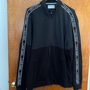 Calvin Klein Black Track Jacket